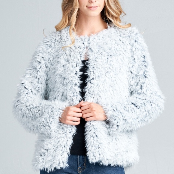 Jackets & Blazers - Teddy bear faux fur jacket
